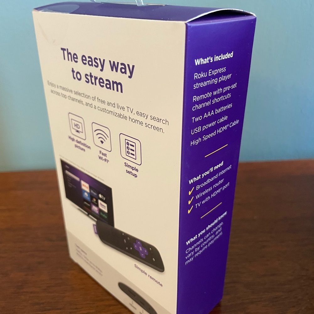 Unopened Roku Express - Picture 2 of 2